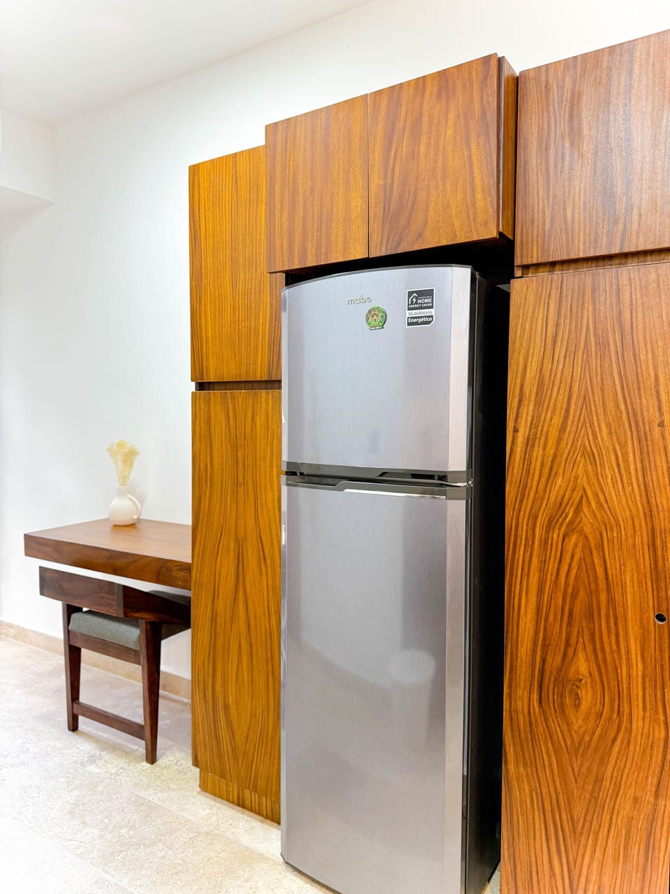 Comfort Apartment | Private kitchen | Microwave, coffee/tea maker, blender, griddle