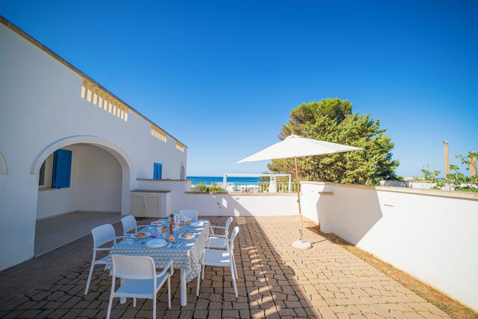 Standard Apartment, 2 Bedrooms, Terrace (La Primula Apartment 3 Sea View) | Outdoor dining