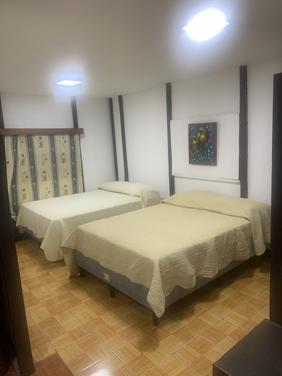 Desk, soundproofing, bed sheets