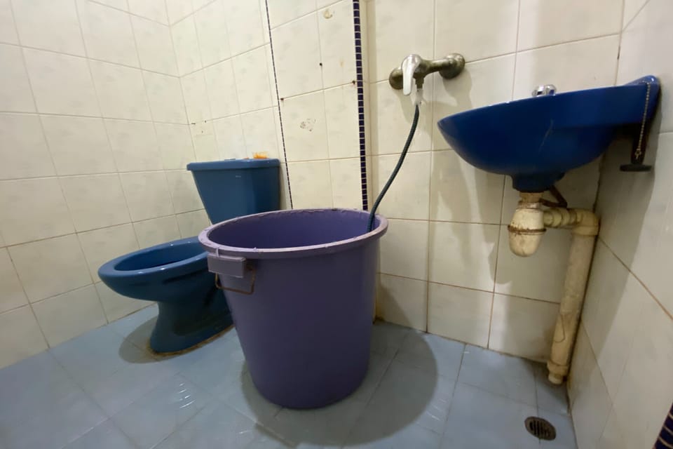 Basic Double Room | Bathroom | Shower, soap