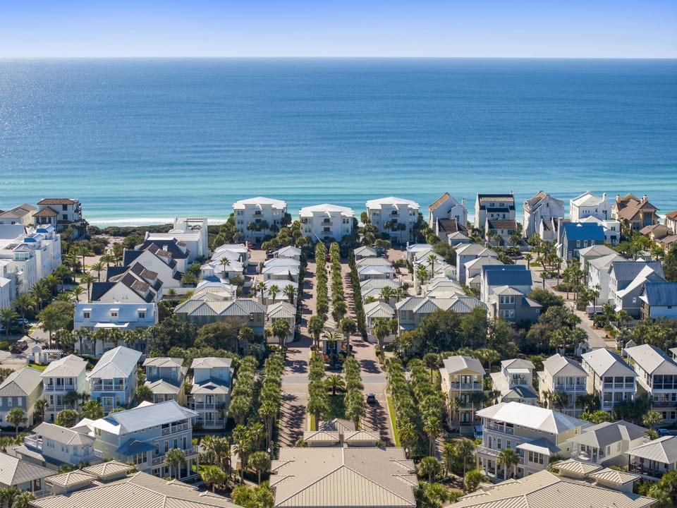 Beach nearby, white sand