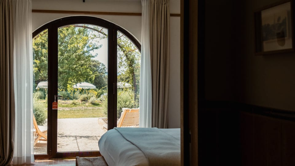 Deluxe Room, Terrace | Premium bedding, minibar, in-room safe, blackout drapes