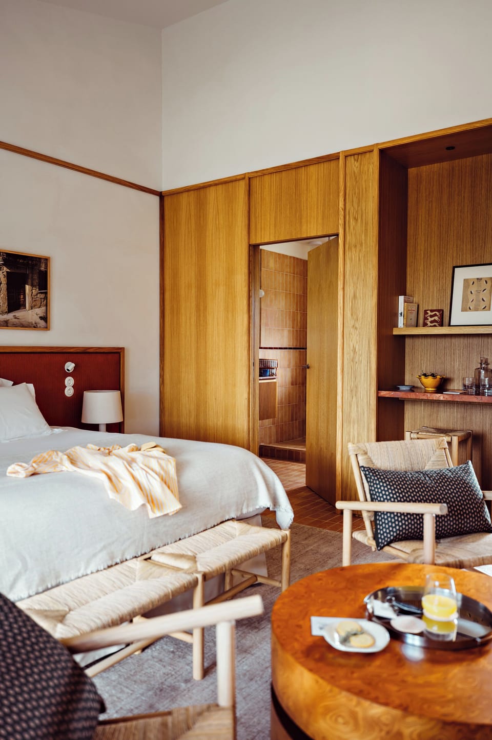 Deluxe Room, Terrace | Premium bedding, minibar, in-room safe, blackout drapes