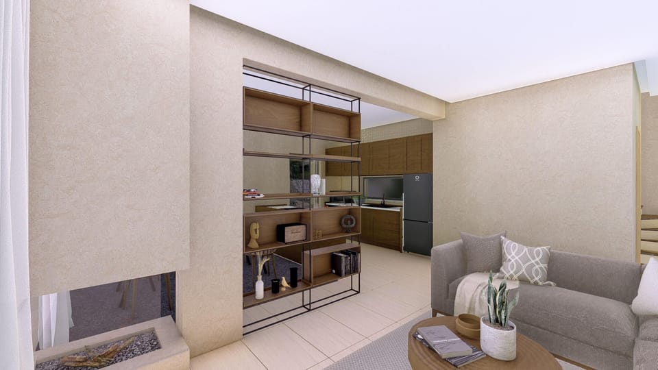 House | 2 bedrooms, desk