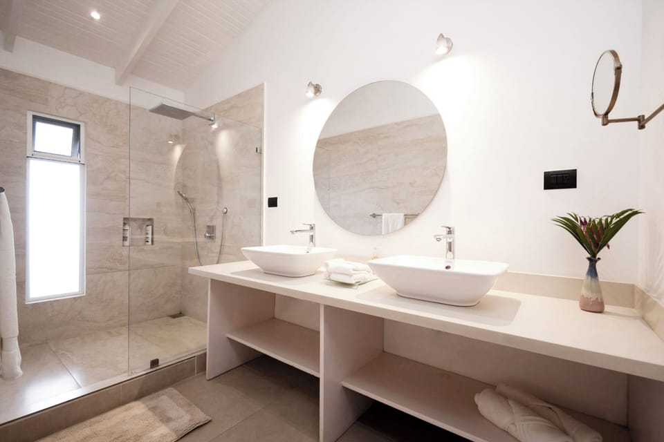 Deluxe Room | Bathroom | Shower, rainfall showerhead, free toiletries, hair dryer