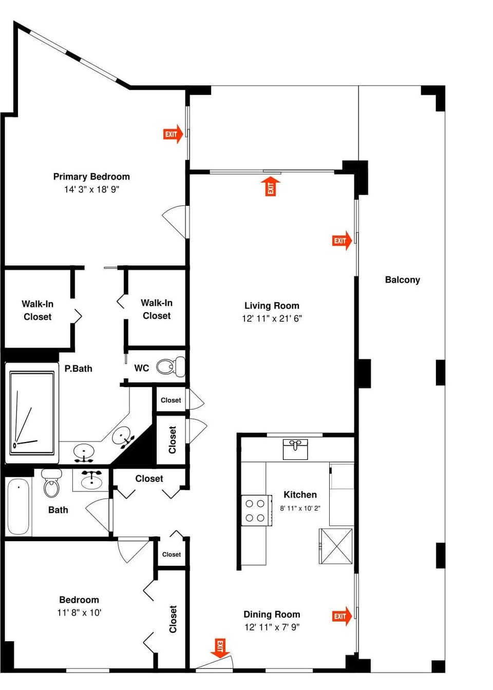 Condo (2 Bedrooms) | Property amenity