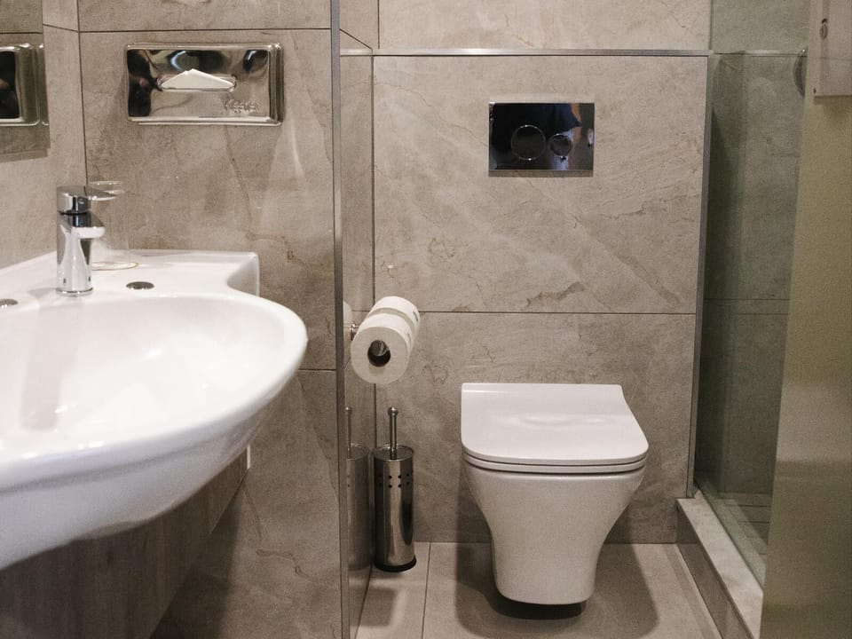 Deluxe Room | Bathroom | Combined shower/tub, free toiletries, towels, soap