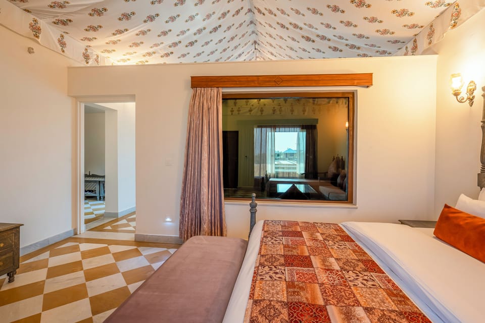 Premium Tent | 1 bedroom, Egyptian cotton sheets, premium bedding, Select Comfort beds