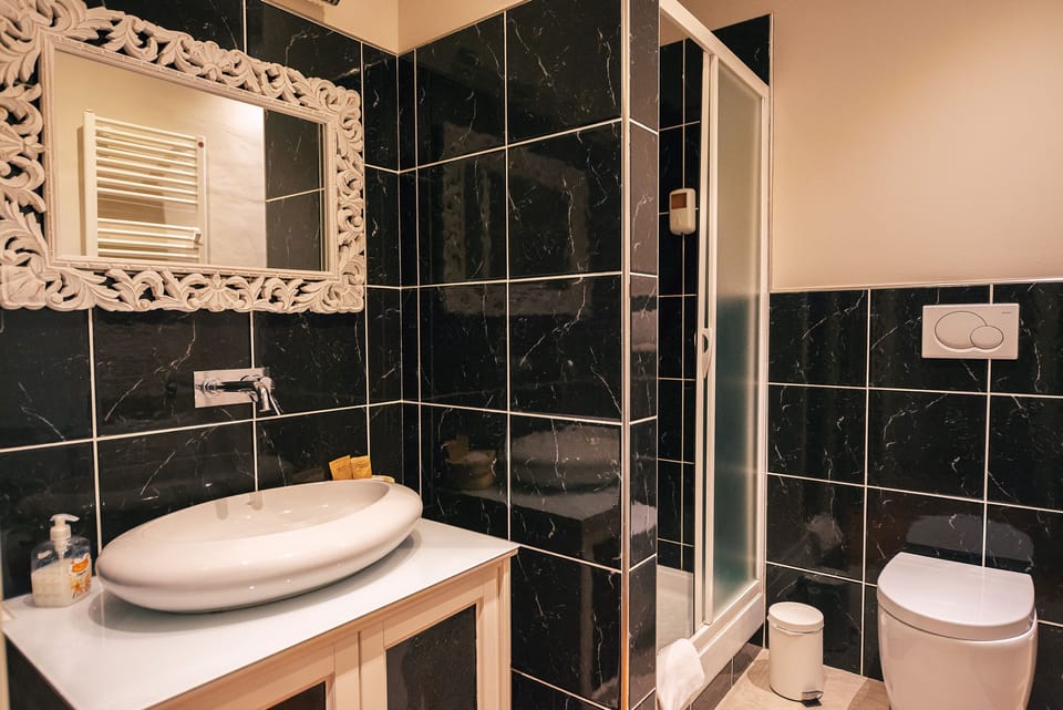 Camera Standard | Bathroom | Shower, rainfall showerhead, free toiletries, hair dryer