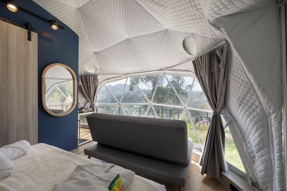 Economy Tent, Mountain View | Hypo-allergenic bedding available, pillowtop beds, minibar