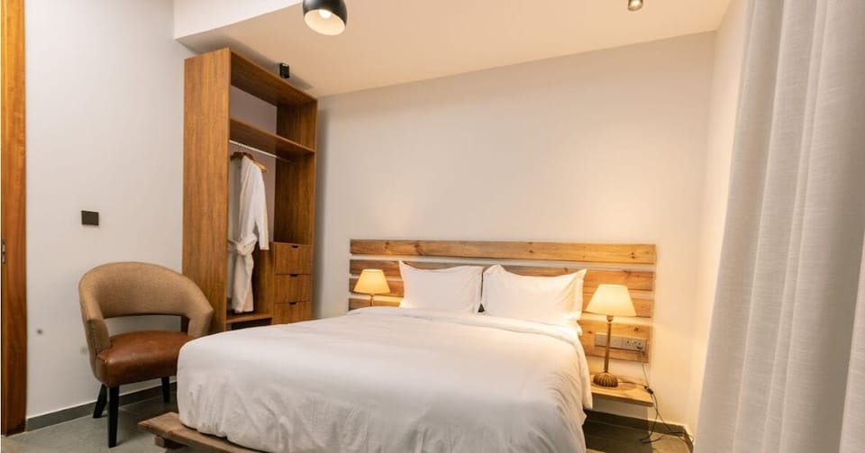 Comfort Double Room, 2 Queen Beds, Pool View | In-room safe, blackout drapes, iron/ironing board (on request)