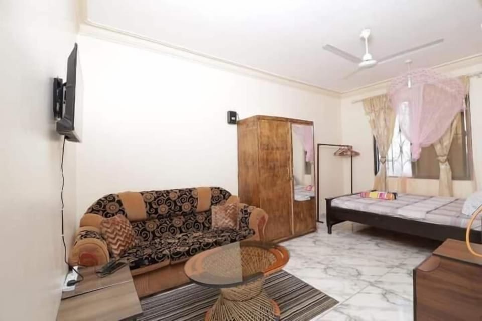 Basic Studio | Living area | 24-inch Smart TV with digital channels