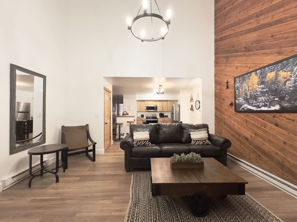 Condo, 2 Bedrooms, 2 Bathrooms | Living area | Smart TV, fireplace