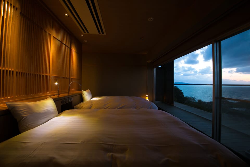 Ocean View Twin Room, Non Smoking -tiyo hakuin- | In-room safe, blackout drapes, soundproofing