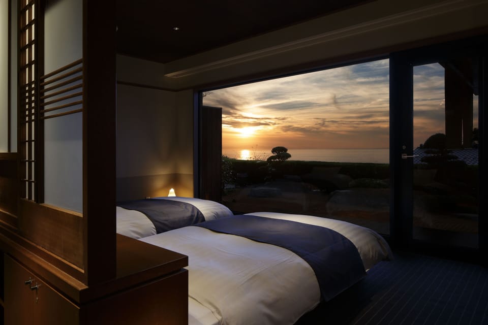 Ocean Panorama View Luxury Room, Non Smoking -mizunoaya- | Balcony view