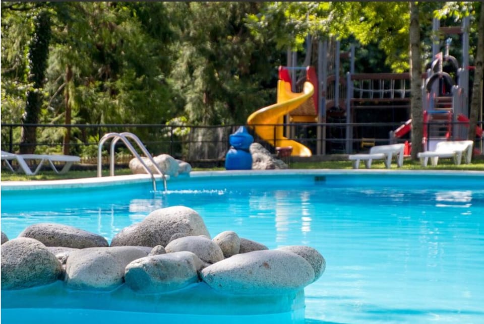 Indoor pool, seasonal outdoor pool
