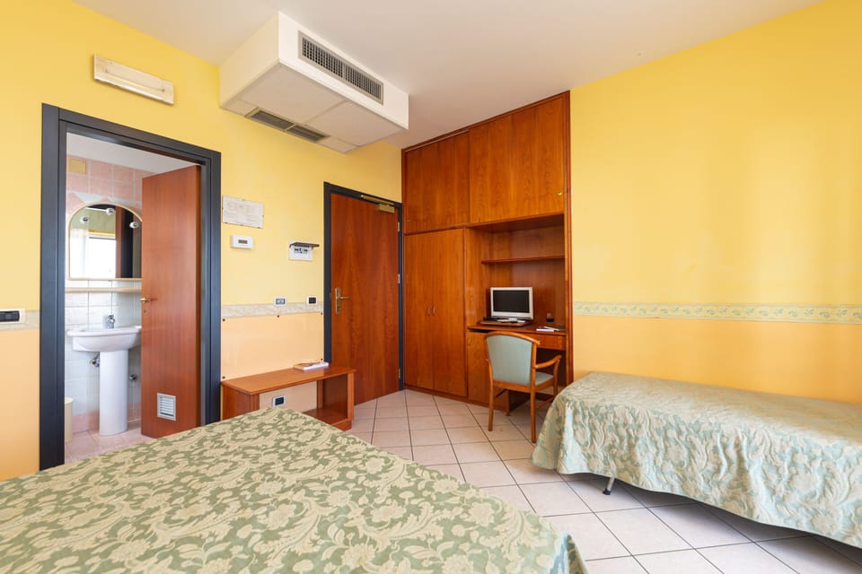 Standard Double Room, 1 Bedroom, Balcony, Sea View | In-room safe, desk, laptop workspace, soundproofing