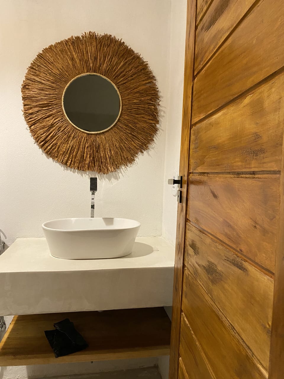 Shower, hair dryer (on request), towels