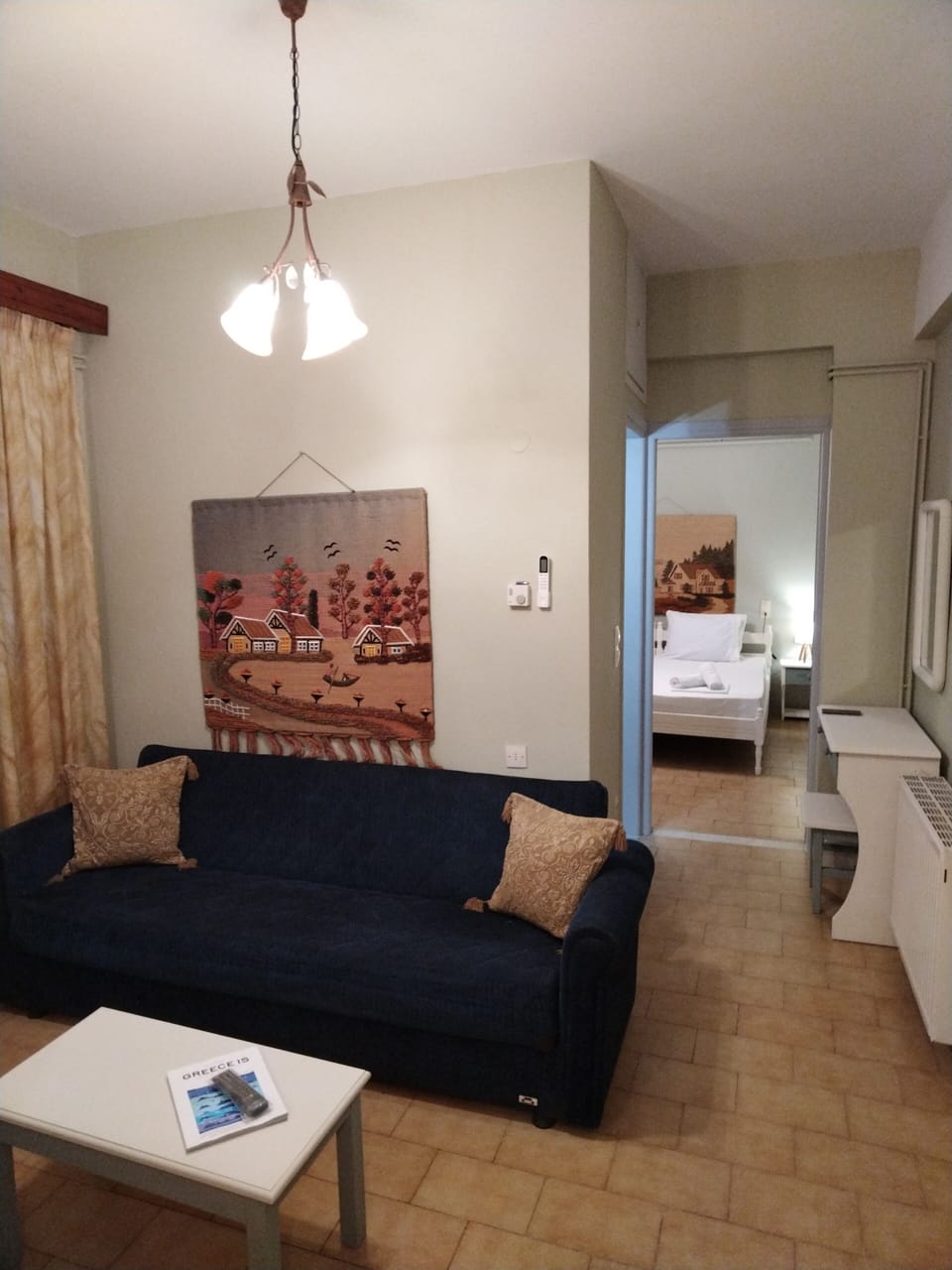 Exclusive Room, 2 Twin Beds | Living area | 32-inch Smart TV with digital channels