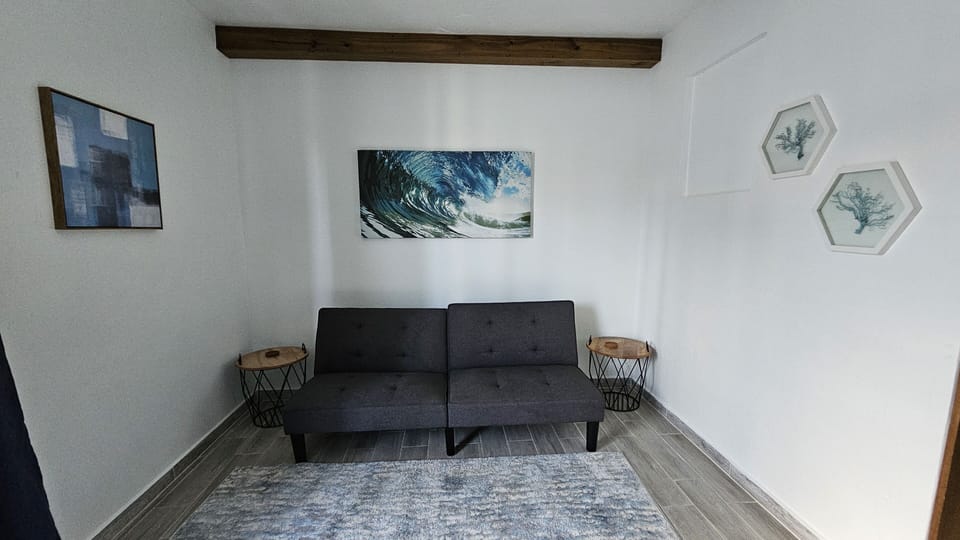 Premium Room, Accessible, Ground Floor, Non Smoking | Living area | 55-inch Smart TV with cable channels