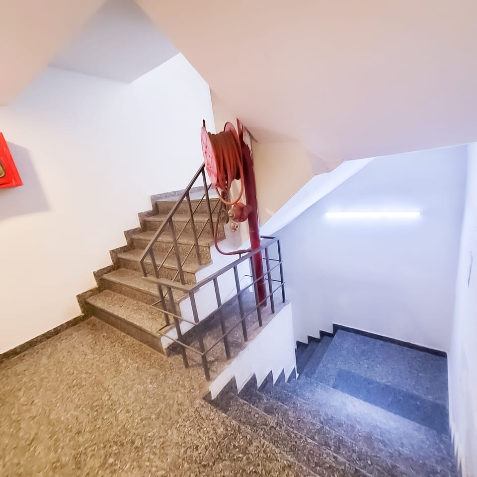 Deluxe Double Room | Living area | Fireplace, heated floors