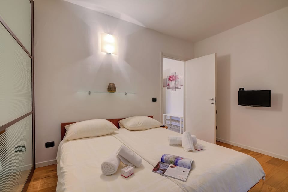 Family Apartment, 1 Bedroom, Balcony (Lenni Apart. Swimming Pool and lake +) | 1 bedroom, WiFi