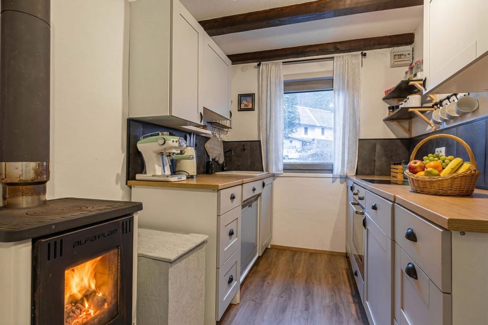 Family House, Multiple Bedrooms (Alpine House Naturalina) | Private kitchen | Fridge, oven, stovetop, dishwasher