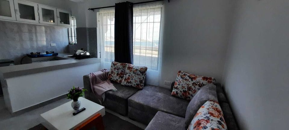 Design Apartment | Living area | 24-inch Smart TV with digital channels