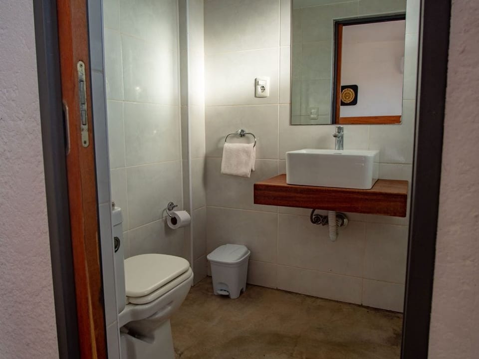 Shower, rainfall showerhead, towels, soap