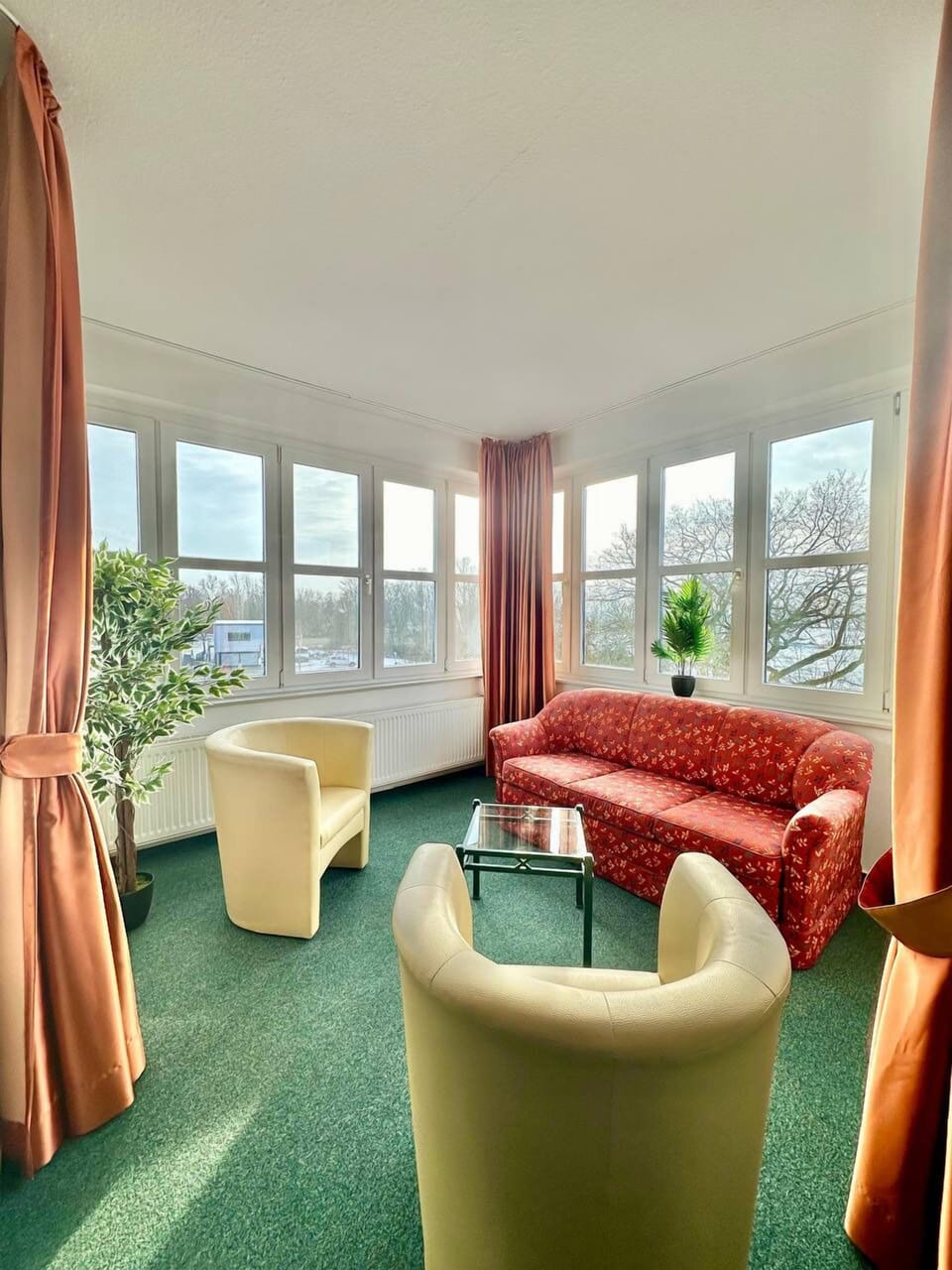 Standard Double or Twin Room, 2 Twin Beds, River View, Beachside | Egyptian cotton sheets, premium bedding, down comforters