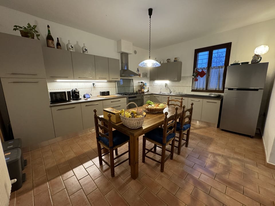 Shared fridge, microwave, espresso maker, coffee/tea maker