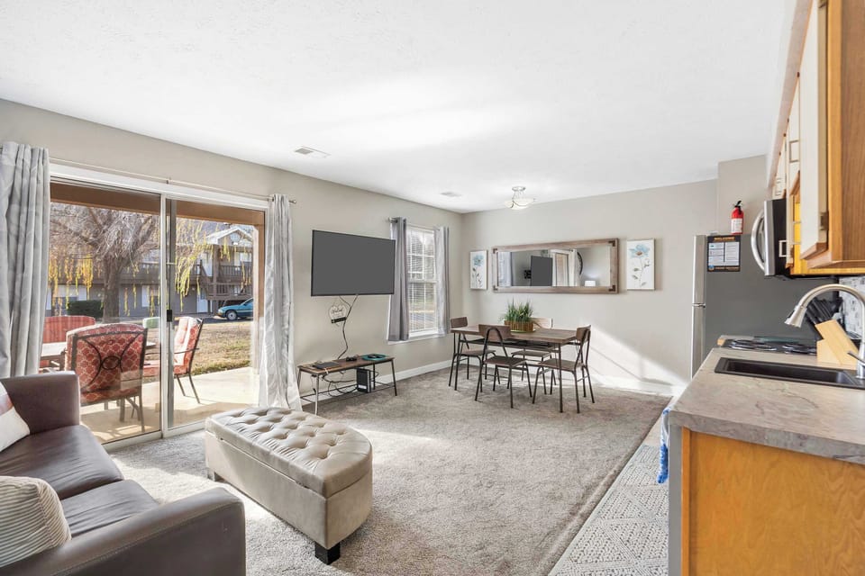 Condo, 1 King Bed with Sofa bed, Patio, Garden View (The Memorable Place) | Living area | 42-inch flat-screen TV with digital channels