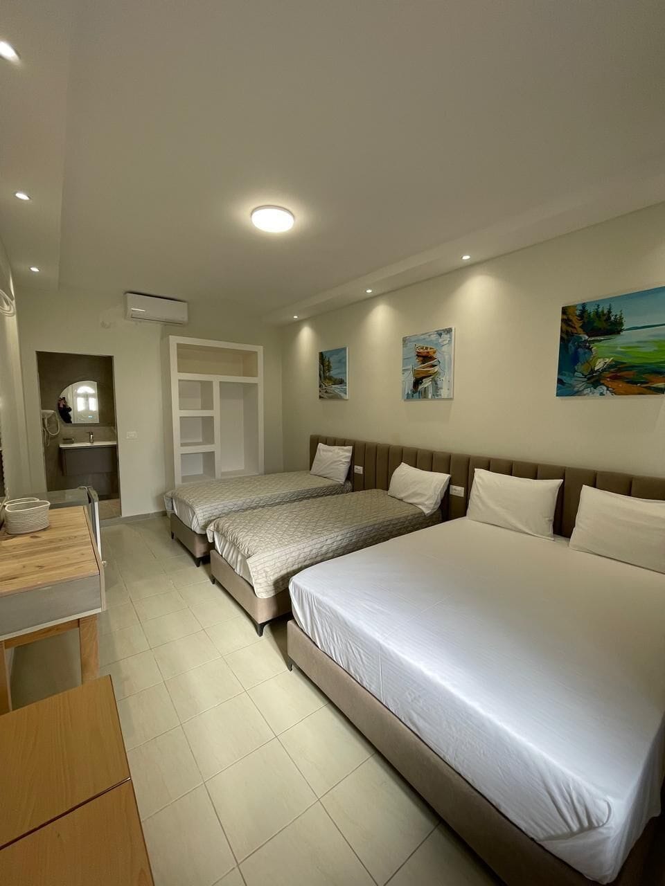 Quadruple Room, Balcony, Ground Floor | Soundproofing, free WiFi, bed sheets