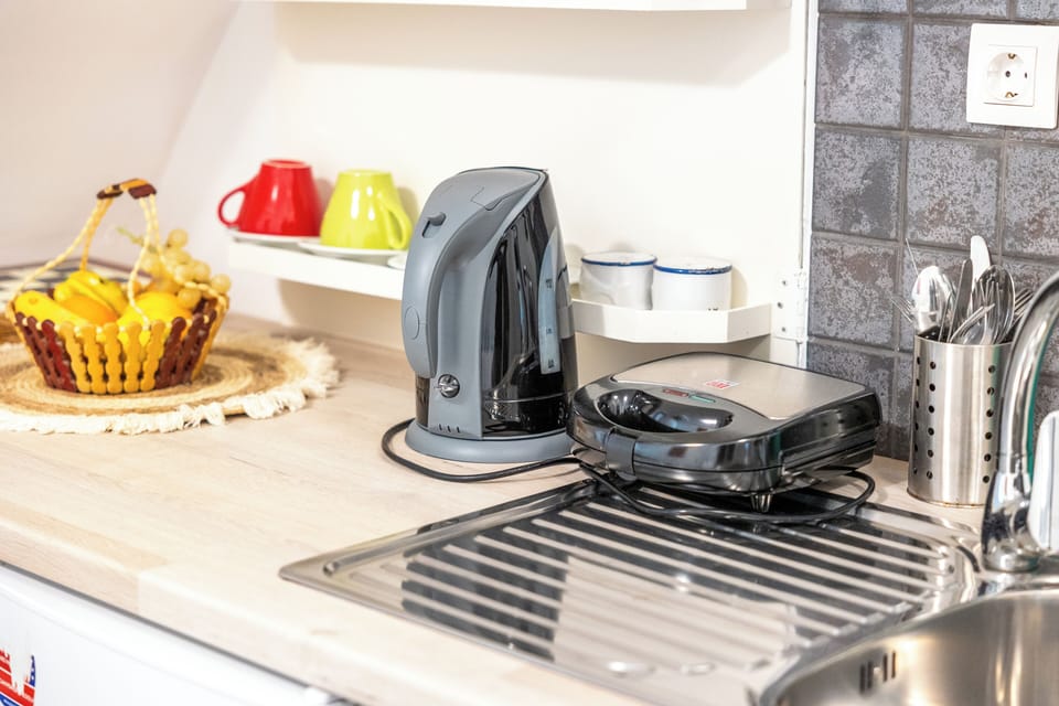 Apartment | Private kitchen | Toaster, paper towels