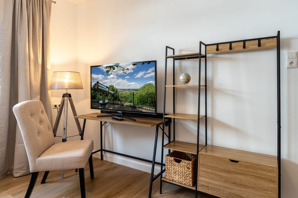 Condo | Premium bedding, individually furnished, desk, laptop workspace