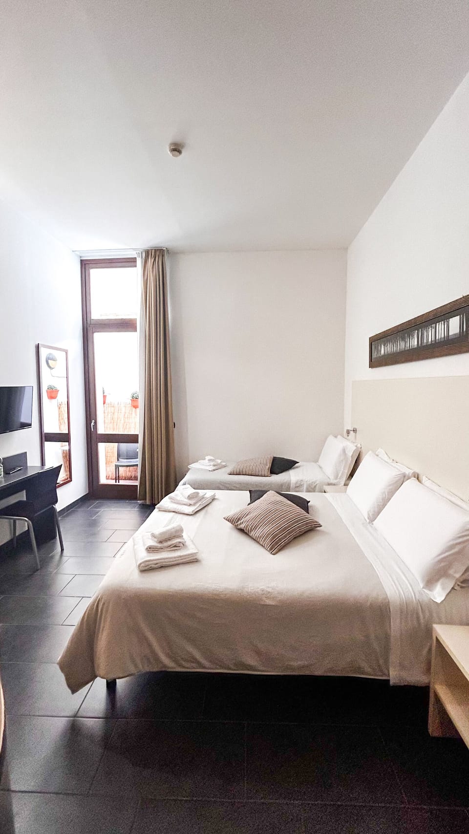 Standard Triple Room | Down comforters, minibar, in-room safe, desk