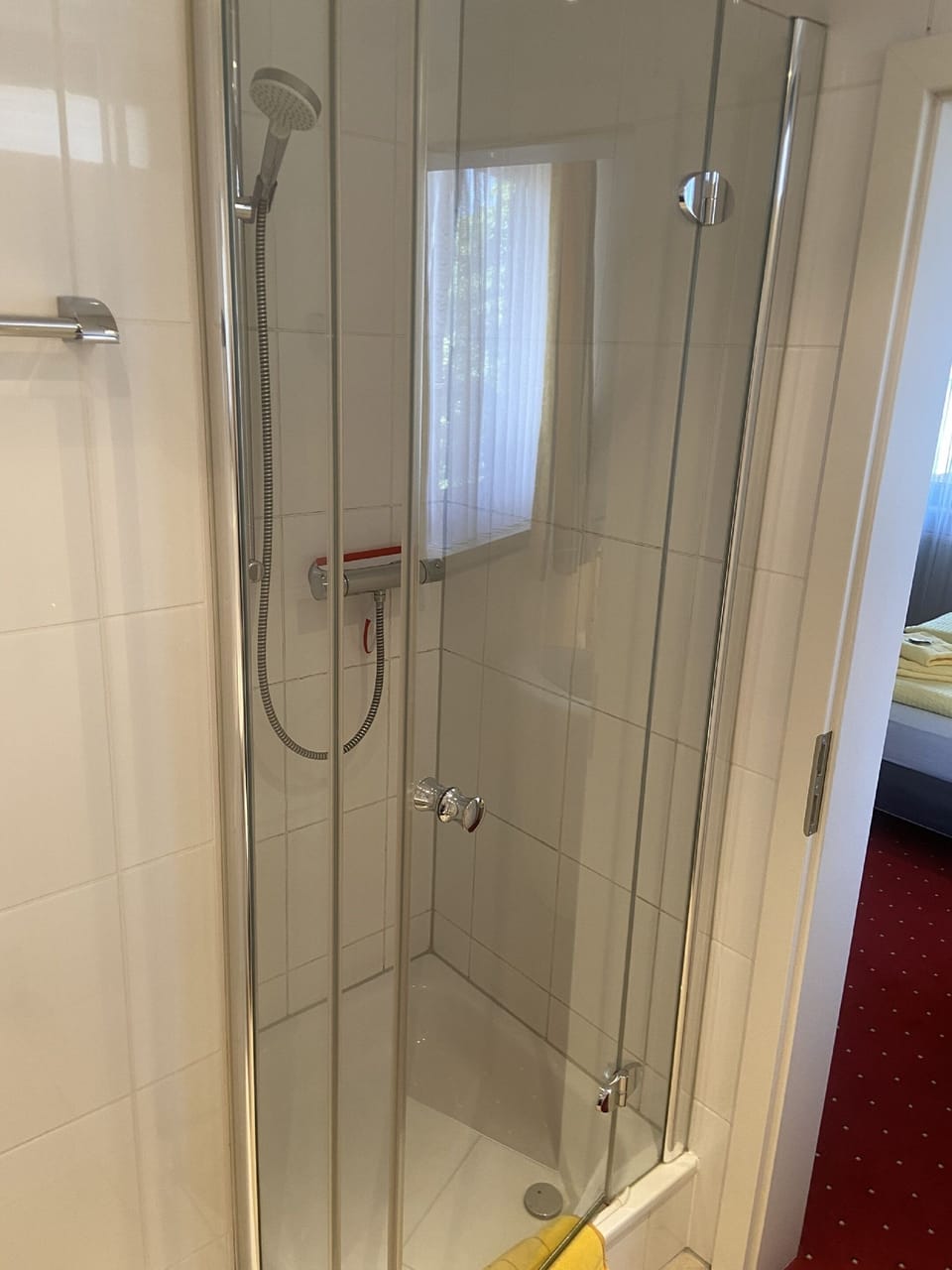 Double Room | Bathroom | Hair dryer, towels