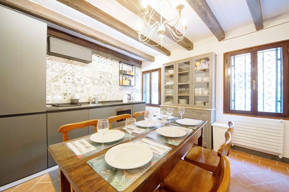Apartment | Private kitchen | Full-size fridge, microwave, stovetop, dishwasher