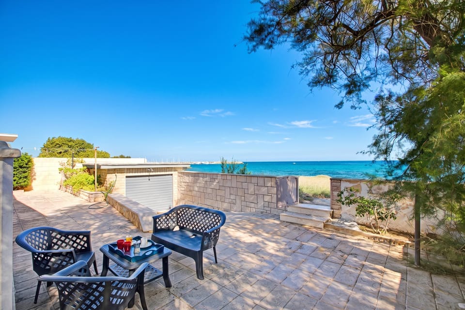 Standard Villa, 3 Bedrooms, Sea Facing (Villa Grazia - Seafront Villa with) | Terrace/patio