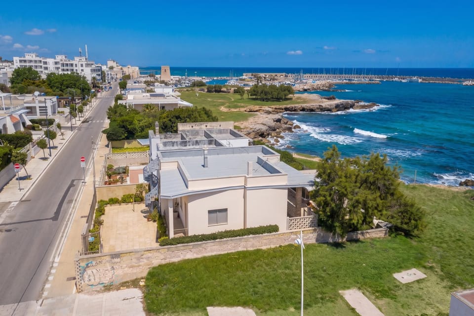 Standard Villa, 3 Bedrooms, Sea Facing (Villa Grazia - Seafront Villa with) | Aerial view