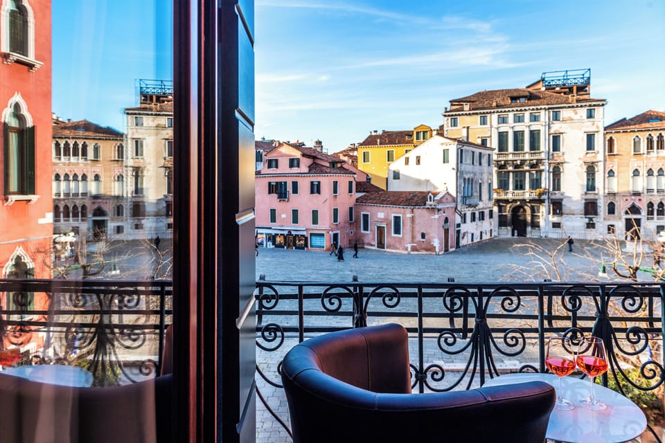 Deluxe Apartment, Balcony, City View (San Giorgio) | Terrace/patio
