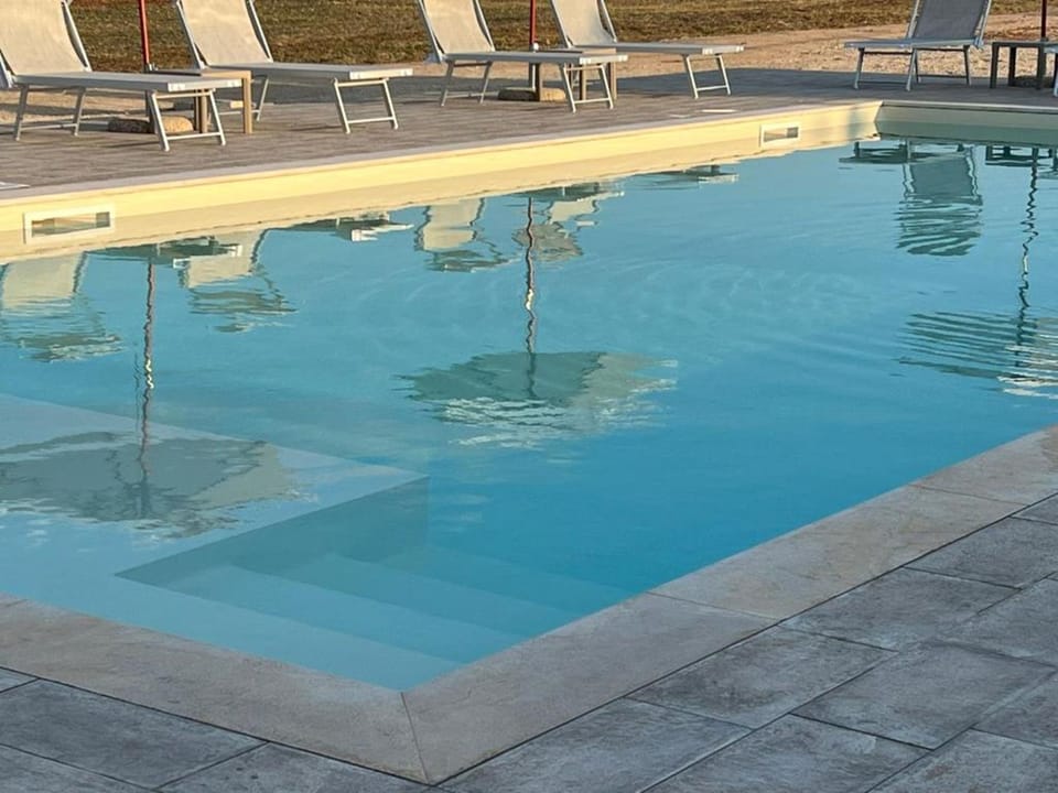 Seasonal outdoor pool