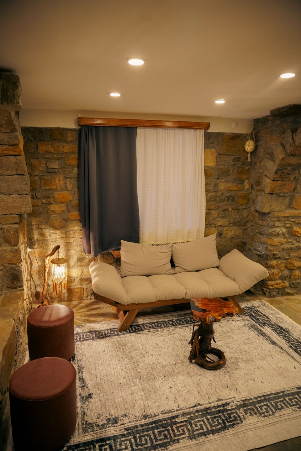 Superior Studio Suite | Living area | 50-inch LCD TV with satellite channels, fireplace