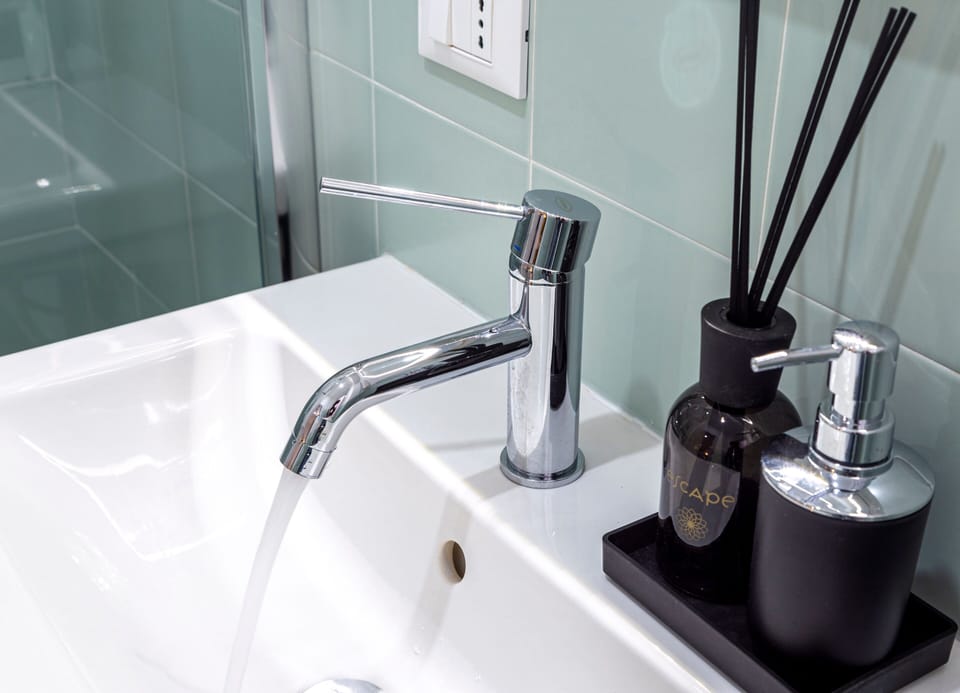 Classic Room | Bathroom | Free toiletries, towels, shampoo, toilet paper
