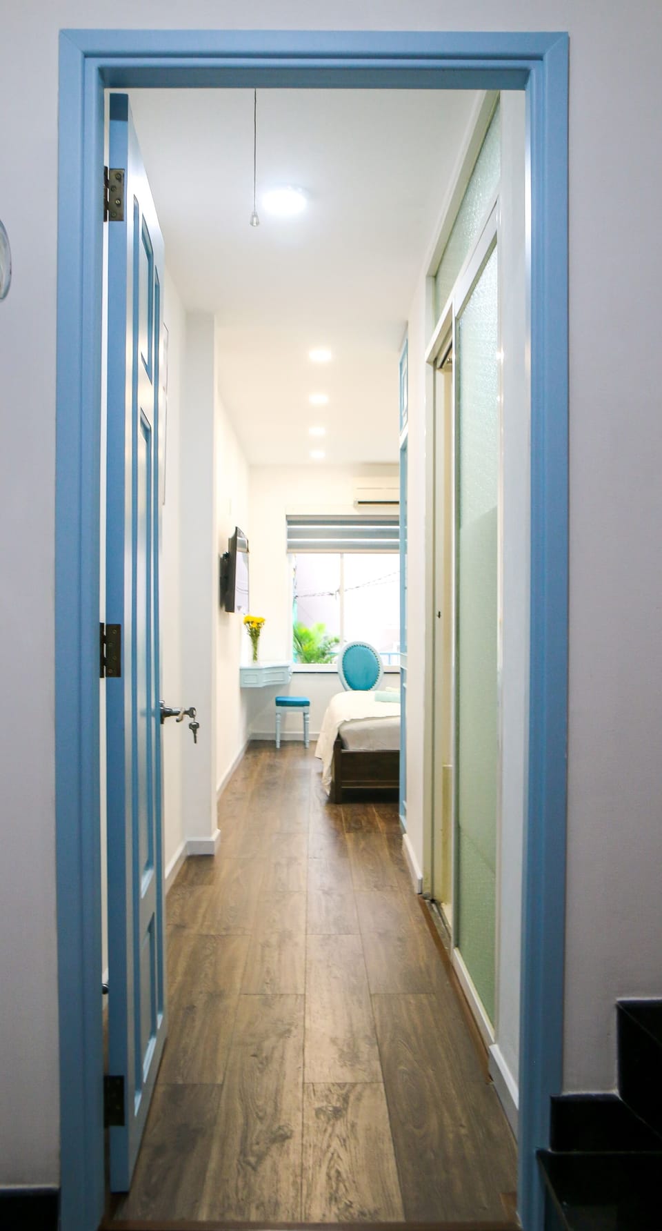 Basic Double Room | Desk, blackout drapes, iron/ironing board, free WiFi
