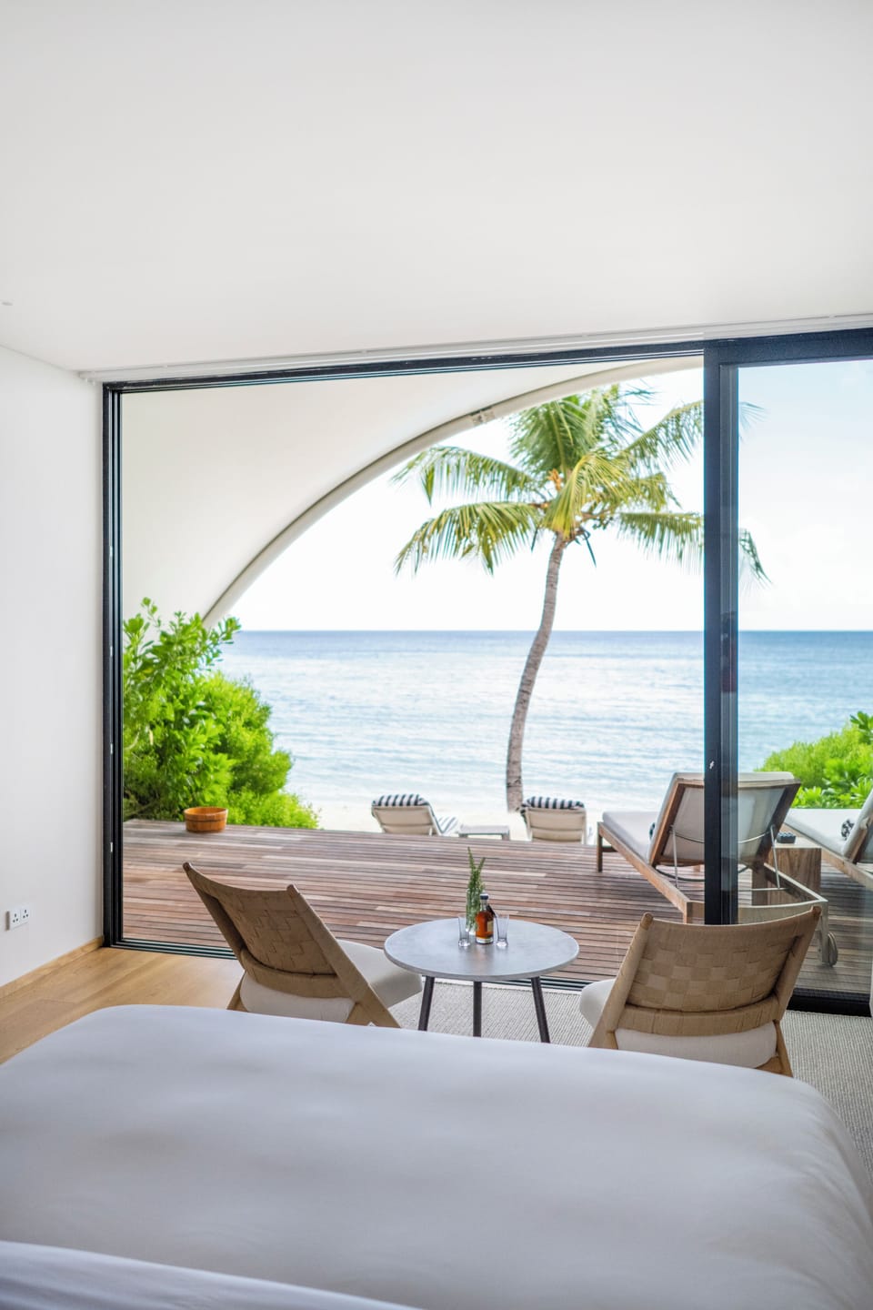 Beachfront Bungalow | Desk, laptop workspace, iron/ironing board, cribs/infant beds