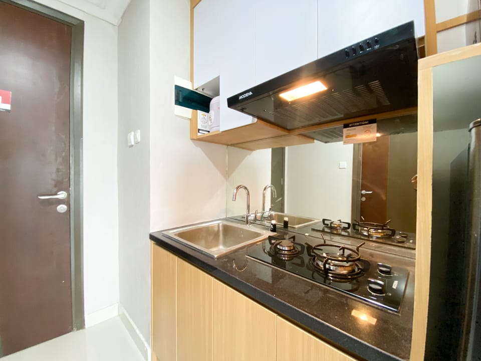Studio | Private kitchen | Fridge, microwave, stovetop, rice cooker