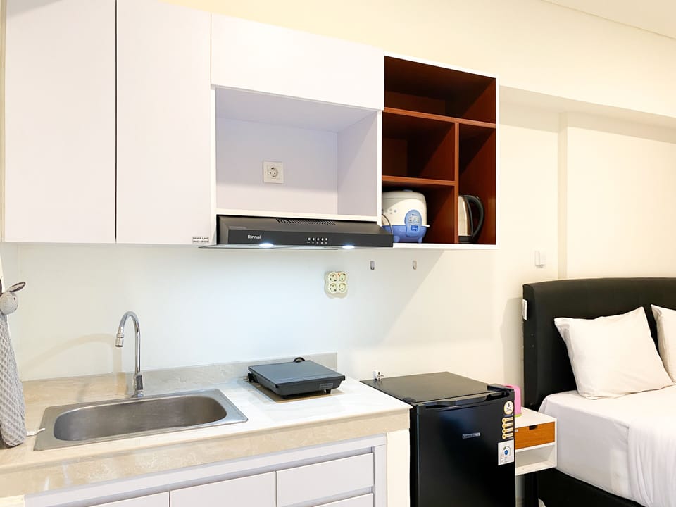 Studio | Private kitchen | Fridge, stovetop, rice cooker