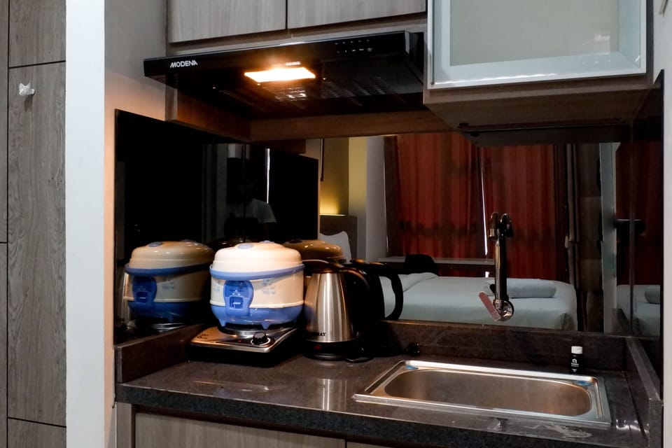 Studio | Private kitchen | Fridge, stovetop, rice cooker