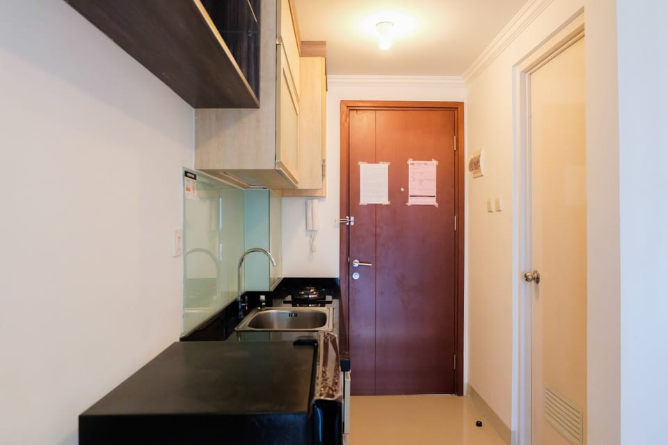Studio | Private kitchen | Fridge, stovetop